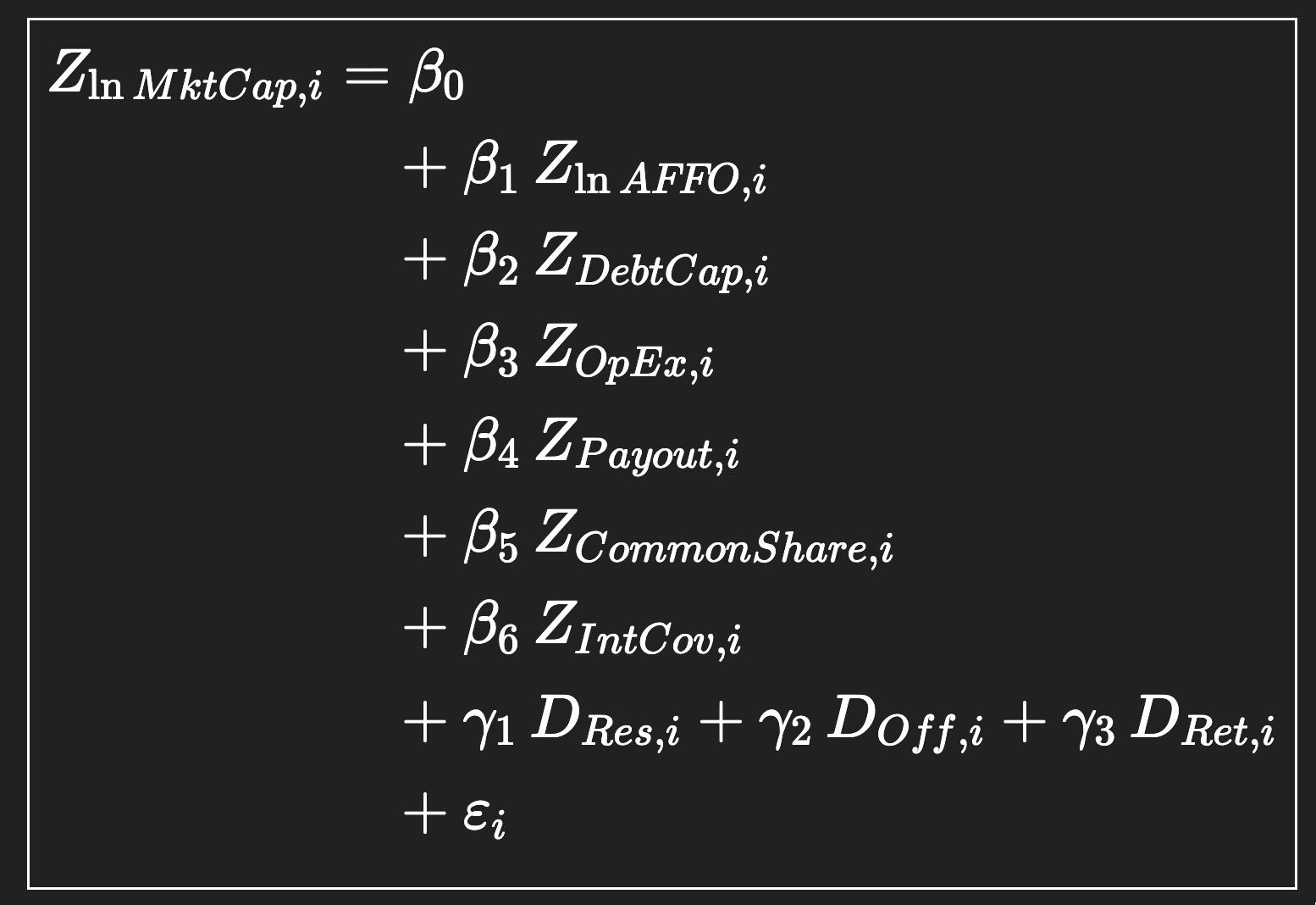 ELS Balance Sheet